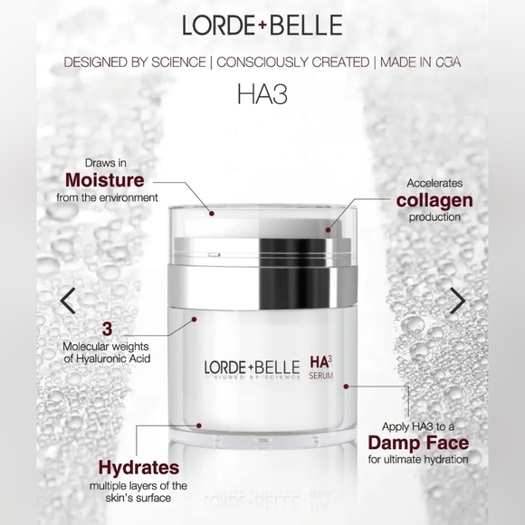 HA3+ Lorde + Belle Peptide Serum Full Size 1.0ml New In Box - Picture 4 of 5